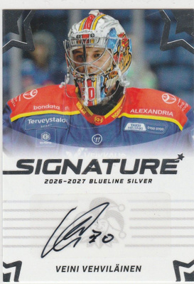 2026/27 Bluelinen Silver signature Vehviläinen Jokerit