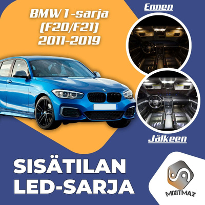 BMW 1 (F20/F21) Sisätilan LED-sarja 7-osainen