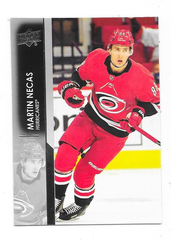 2021-22 Upper Deck #33 Martin Necas , Carolina Hurricanes