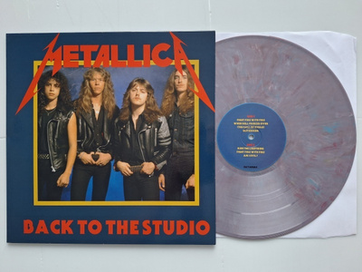 Metallica Back To The Studio LP Värivinyyli
