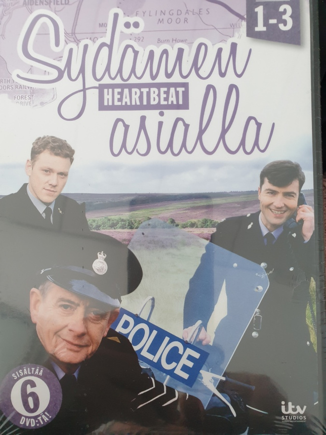 Sydämen asialla 1-3 DVD UUSI
