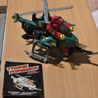 Transformers G1 OVER-RUN w. Helicopter (Action Masters) 1990 - pikkukuva 4
