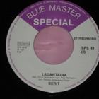 7" BERIT - Kuunsiltaa Kulkea Sain - single 1981 EX - pikkukuva 2