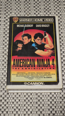 American Ninja 4 VHS