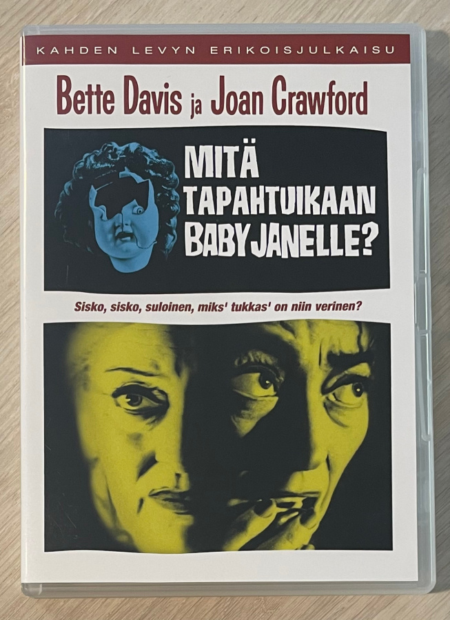 Mitä tapahtuikaan Baby Janelle? (1962) Erikoisjulkaisu 2DVD