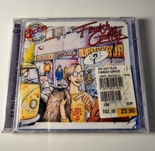 Eri esittäjiä: Finnish Graffiti 2 (tupla-cd)