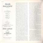 PAGANINI :: LE VIOLON DU DIABLE - IVRY GITLIS :: VINYYLI  LP - pikkukuva 2