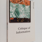 Scott Lash : Critique of information - pikkukuva 1