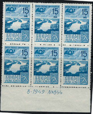 1949 UPU nro-6lo   ++