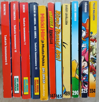 Aku Ankan taskukirja 1 e / kpl