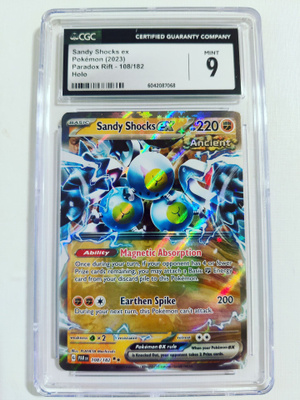 Sandy Shocks ex - Paradox Rift 108/182 Holo CGC 9