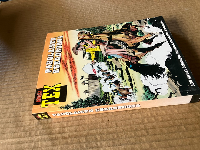 TEX WILLER MAXI PAHOLAISEN ESKADROONA HYVÄ
