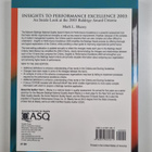 Mark L. Blazey : Insights to Performance Excellence 2003 ... - pikkukuva 2