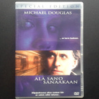 DVD: Älä Sano Sanaakaan, Special Ed. (Michael Douglas 2001) - pikkukuva 1