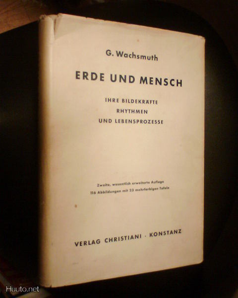 G. Wachsmuth : ERDE UND MENSCH ( 2 p. 1952 ) Sis.pk:t