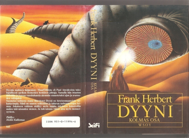 Herbert: Dyyni 3, WSOY 1984 , skp., 2.p., K3 +