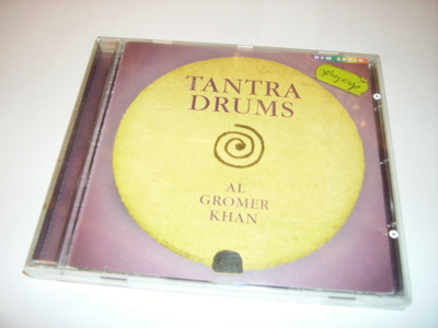 CD TANTRA DRUMS - Al Gromer Khan  (Sis.postikulut)