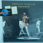 FREDDIE MERCURY - LIVING ON MY OWN EX+/EX+ 12" - pikkukuva 1