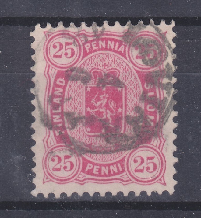 1882  25p merkki. (4)
