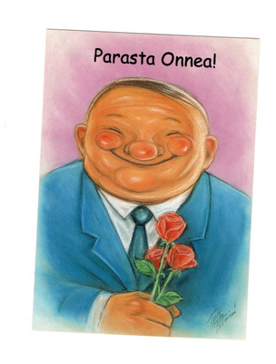 T.Peltoniemi °°PARASTA ONNEA!°° -KORTTI / Hörölä