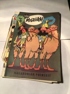 Mosaiikki sarjakuvalehti  4/66 mosaik comicheft