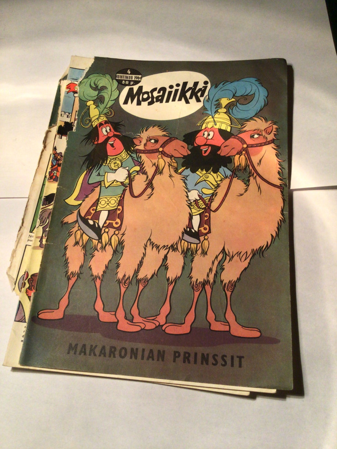 Mosaiikki sarjakuvalehti  4/66 mosaik comicheft