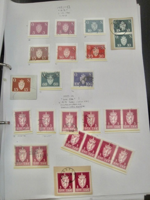 95 kpl Norja Norway Norge Lewimakerit 1955-1975