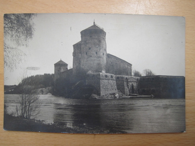 VANHA Postikortti Savonlinna 1920