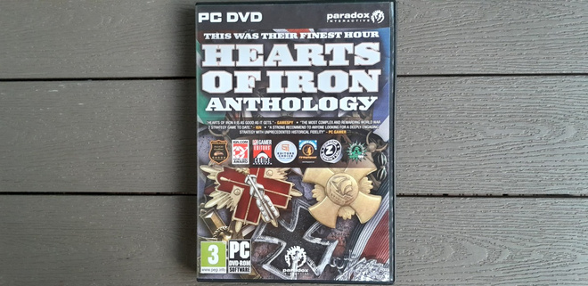 PC DVD: Hearts Of Iron Anthology peli (2010)