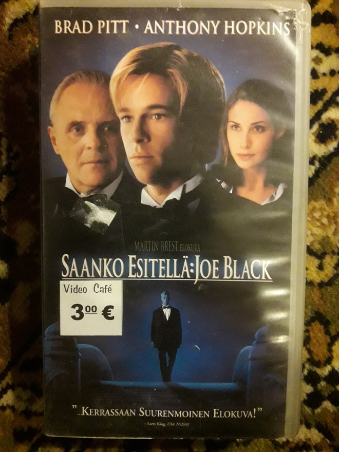 Saanko esitellä:  Joe Black (1998) VHS