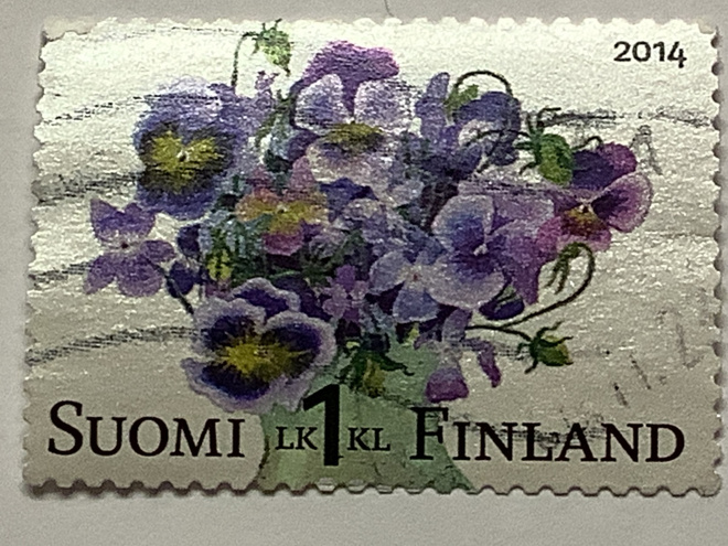 2294/ 2014 Orvokkikimppu o leimattu