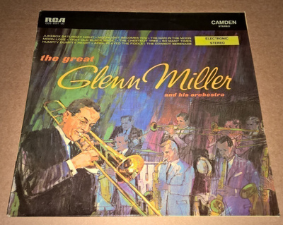THE GREAT GLENN MILLER AND HIS ORCHESTRA LP  CDS 6001 RCA