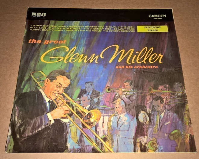 THE GREAT GLENN MILLER AND HIS ORCHESTRA LP  CDS 6001 RCA