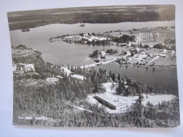 VANHA Postikortti Lappi Ranua 1960-l Karhumäki