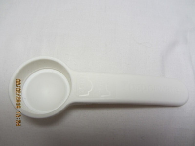 Tupperware Mittalusikka, valkea, uusi