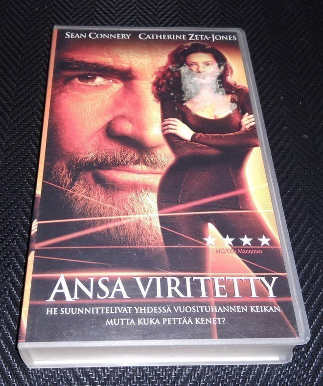 ANSA VIRITETTY VHS TOIMINTATRILLERI 1999
