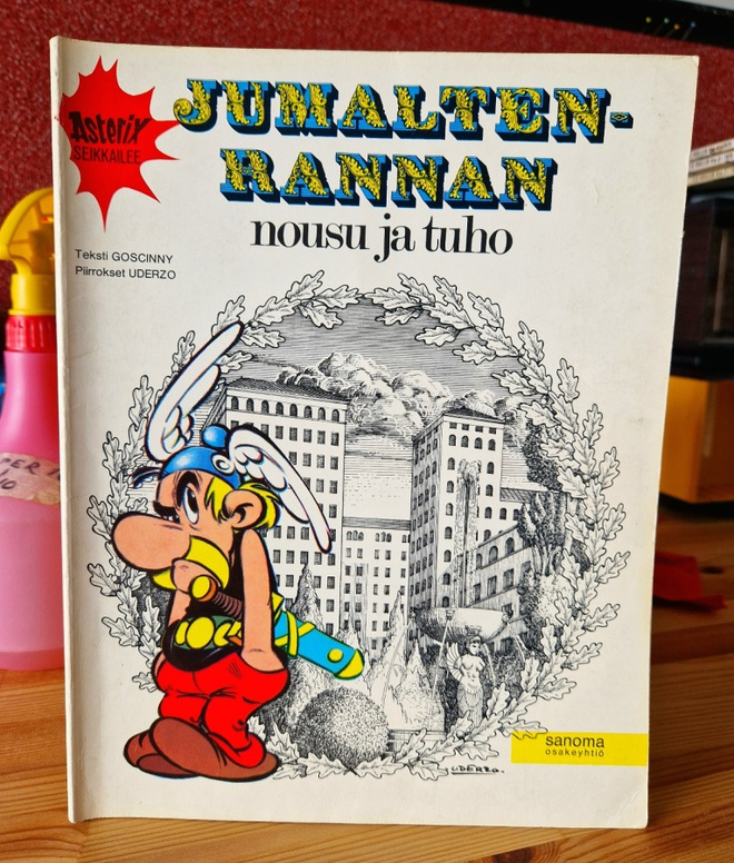 Asterix Jumaltenrannan nousu ja tuho 1973