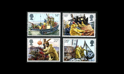 Iso-Britannia 891-4 ** Kalastus (1981)
