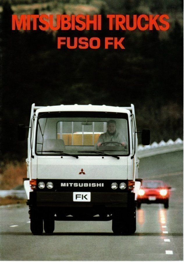 Mitsubishi Fuso FK -esite 80-luvun lopusta
