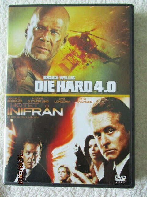 DIE HARD 4.0 & THE SENTINEL - SALALIITTO (2 x DVD)