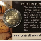 ** MALTA 2€ 2021 Tarxien Temples MdP coin card ** - pikkukuva 1