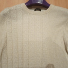 ZARA MAN beige miesten neule L-koko - pikkukuva 1
