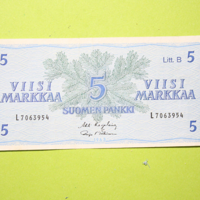 5 Markkaa 1963