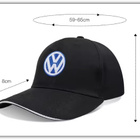 Uusi ja käyttämätön musta Volkswagen lippalakki #31286 - pikkukuva 2