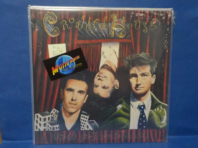 CROWDED HOUSE - TEMPLE OF LOW MEN M-/M- EU -88 LP