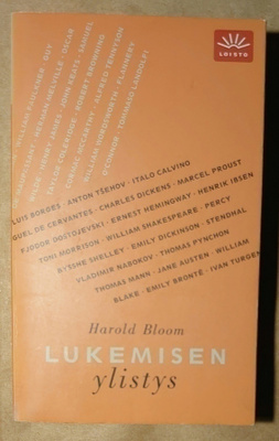 Harold Bloom - Lukemisen Ylistys