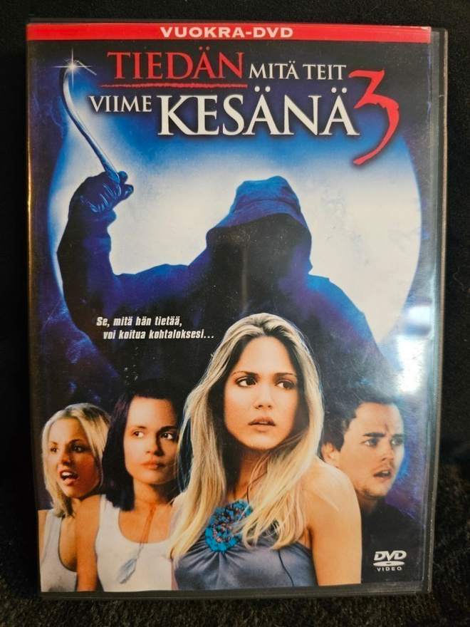 Tiedän mitä teit viime kesänä 3 (DVD)