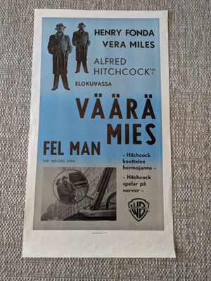 Elokuvajuliste väärä mies Hitchcock