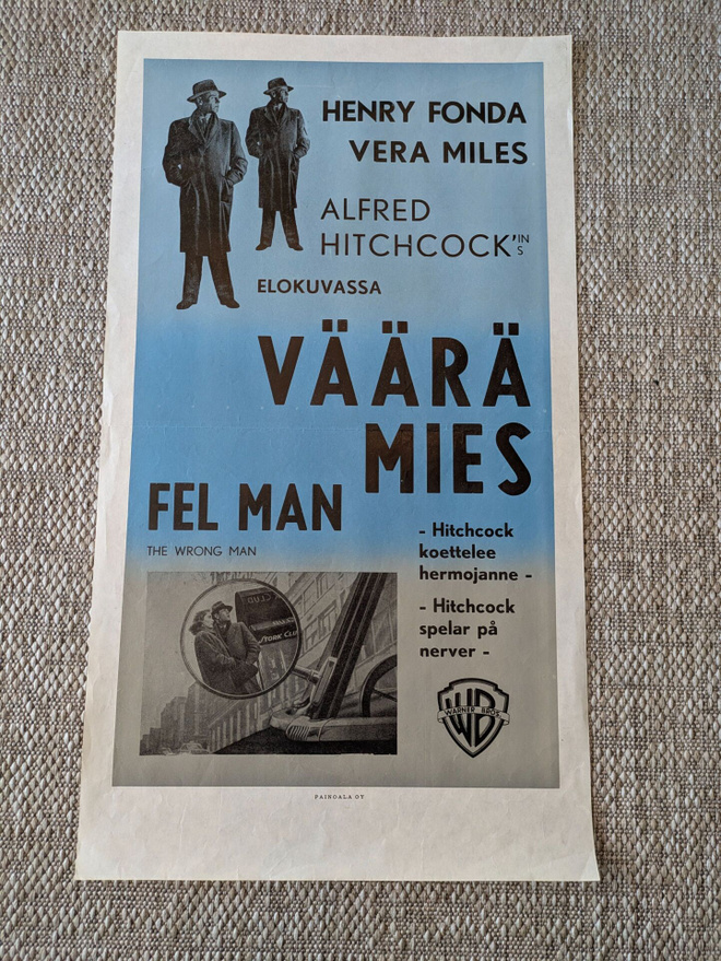 Elokuvajuliste väärä mies Hitchcock