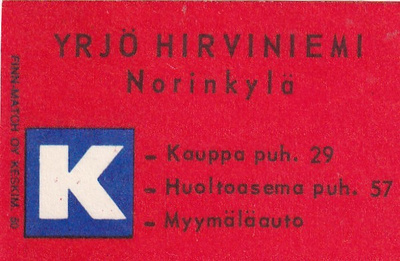 Norinkylä, Yrjö Hirviniemi   b589